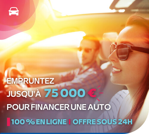 Le crédit auto 100 % en ligne